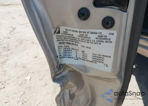 2006 Chevrolet Silverado 1500 Lt1 z USA, uszkodzony, nr VIN 2GCEK13N861251813